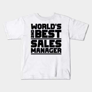 2nd best sales manager Kids T-Shirt